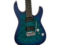 Charvel Pro-Mod Plus DK24 HH 2PT QM Ebony Fingerboard Chlorine Burst Charvel Pro-Mod Plus DK24 HH 2PT QM Ebony Fingerboard Chlorine Burst